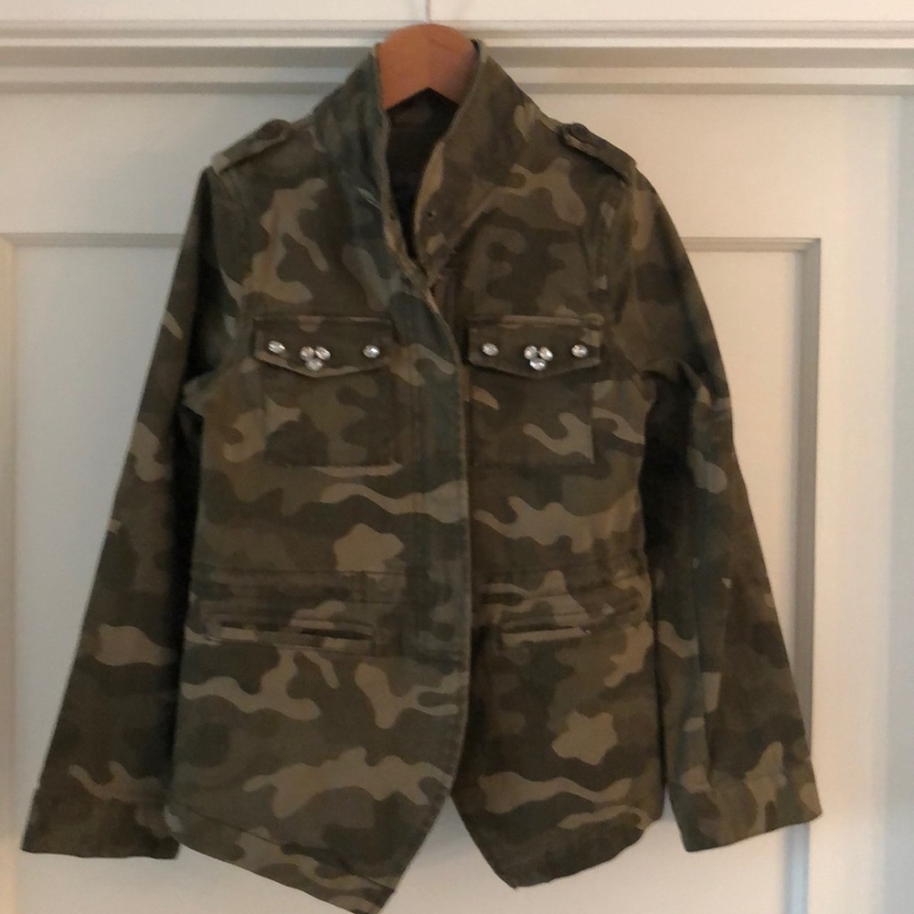 Girls Camo Jacket